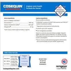 Nutramax Cosequin Powder With Glucosamine & Chondroitin Original Joint Health Supplement For Horses -Horse Supplies Shop 106163 PT4. AC SS1800 V1672948214