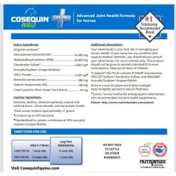 Nutramax Cosequin ASU Plus Hyaluronic Acid & Green Tea Extract Joint Health Powder Horse Supplement 7 Nutramax Cosequin ASU Plus Hyaluronic Acid & Green Tea Extract Joint Health Powder Horse Supplement -Horse Supplies Shop 106177 PT4. AC SS1800 V1672948214