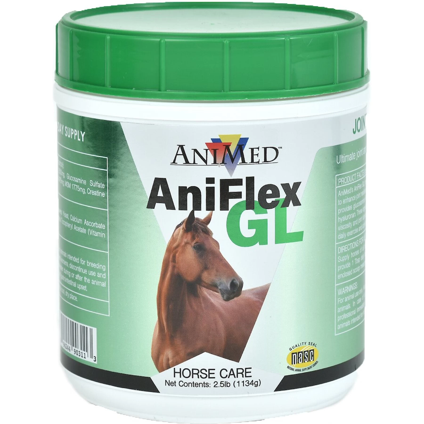 AniMed Natural Aniflex GL Connective Tissue Support Powder Horse Supplement 1 AniMed Natural Aniflex GL Connective Tissue Support Powder Horse Supplement