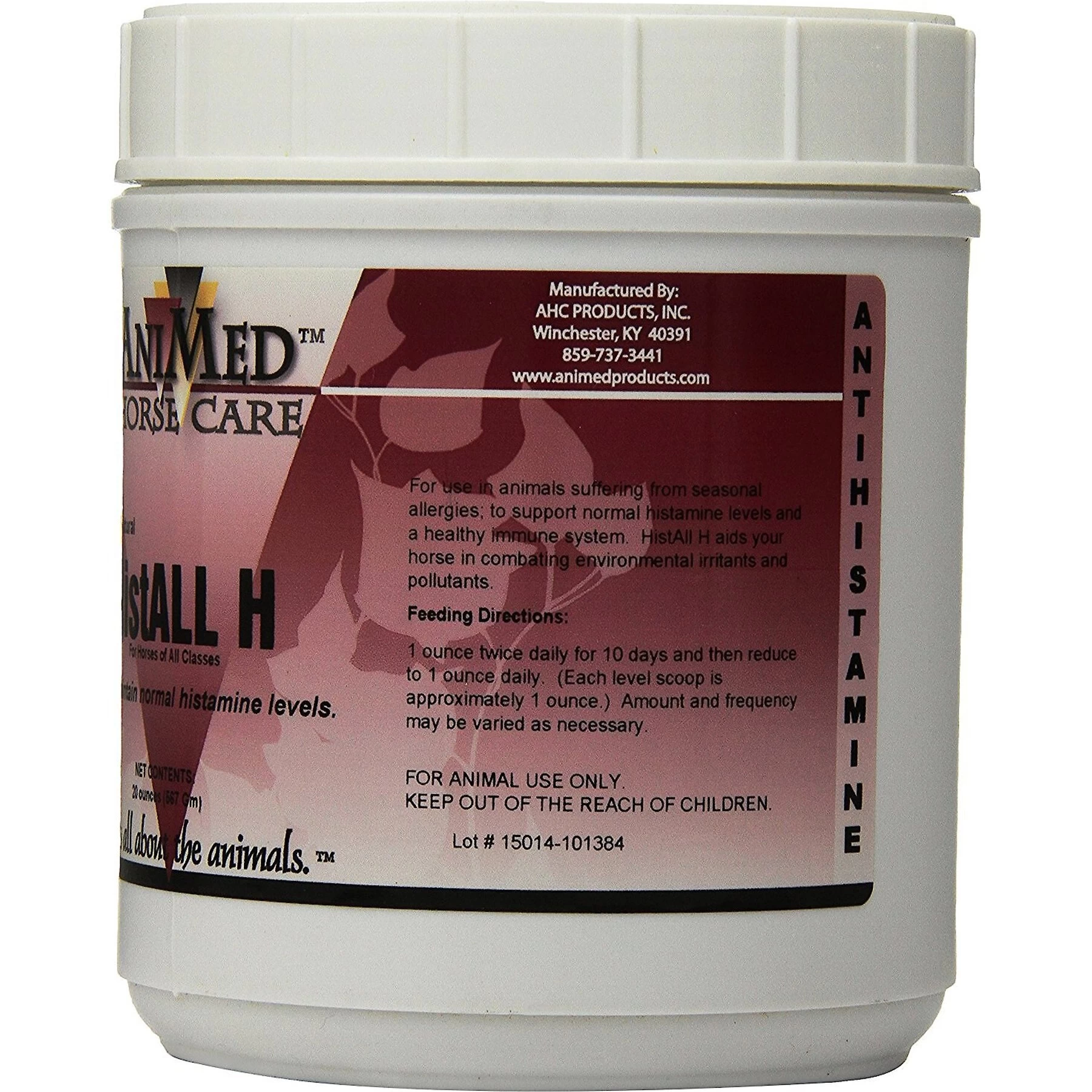 AniMed Natural HistALL H Allergy Relief Powder Horse Supplement 2 AniMed Natural HistALL H Allergy Relief Powder Horse Supplement - Image 2