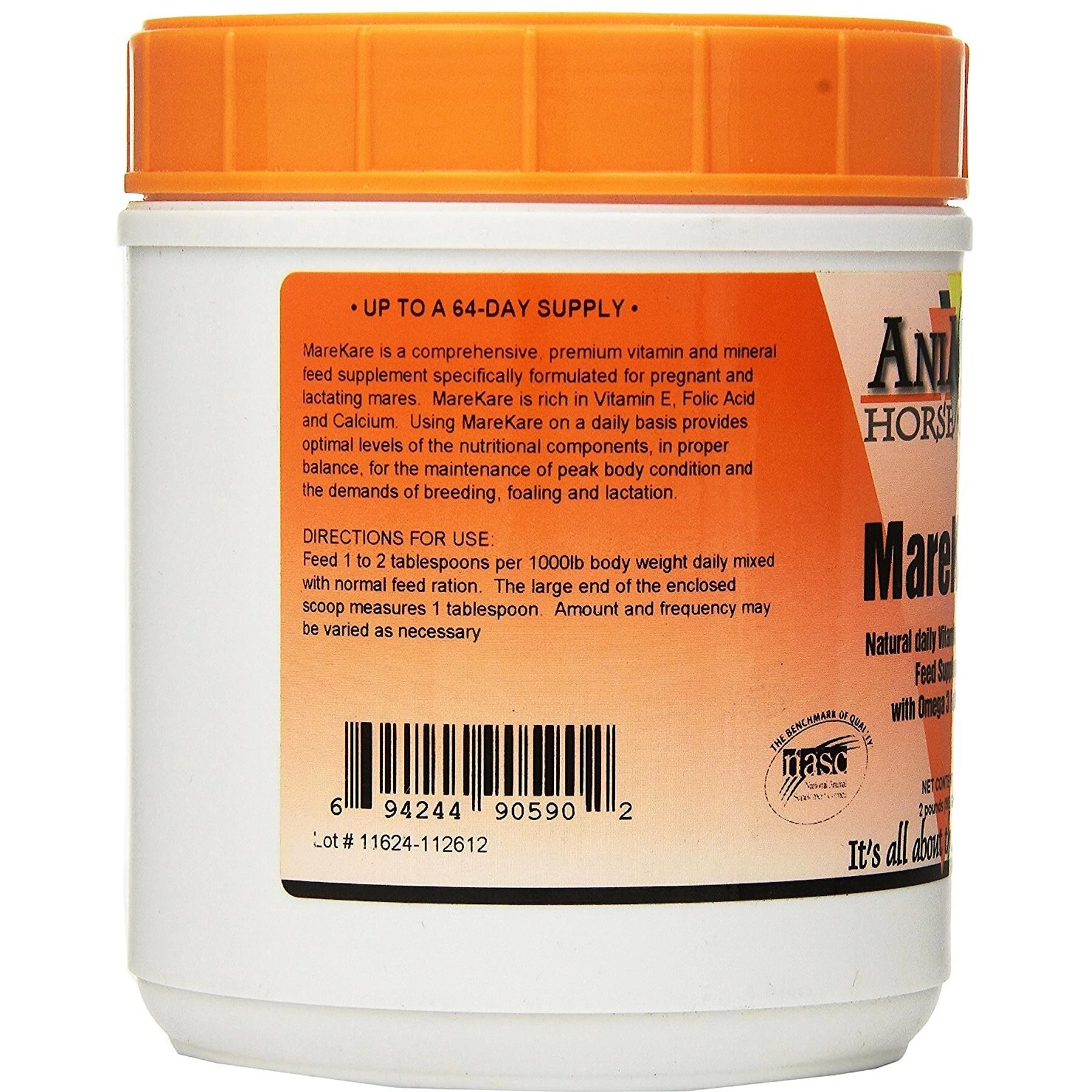 AniMed MareKare Vitamins & Minerals Pregnant & Nursing Powder Horse Supplement 3 AniMed MareKare Vitamins & Minerals Pregnant & Nursing Powder Horse Supplement - Image 3
