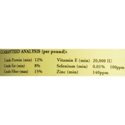 AniMed Vitamin E & Selenium Crumblet Nutritional Hay Flavor Powder Horse Supplement -Horse Supplies Shop 107972 PT4. AC SS1800 V1478726644