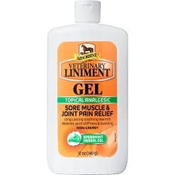 Absorbine Veterinary Sore Muscle & Joint Pain Relief Horse Liniment Gel