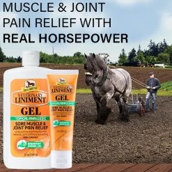 Absorbine Veterinary Sore Muscle & Joint Pain Relief Horse Liniment Gel 10 Absorbine Veterinary Sore Muscle & Joint Pain Relief Horse Liniment Gel -Horse Supplies Shop 141454 PT3. AC SS1800 V1685131544