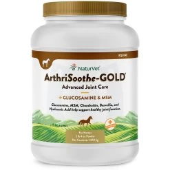 NaturVet ArthriSoothe-GOLD Advanced Joint Formula Powder Horse Supplement