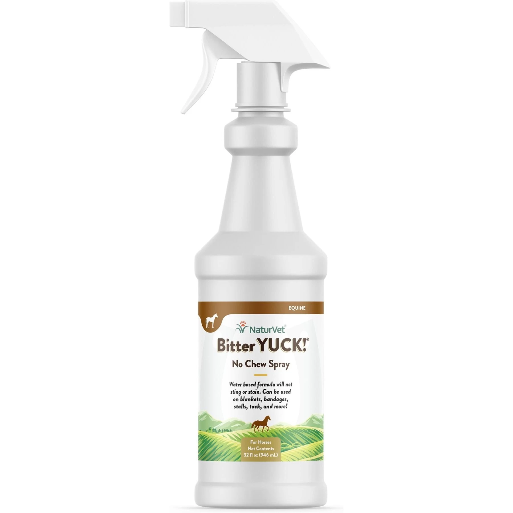NaturVet Bitter YUCK! No Chew Horse Spray 1 NaturVet Bitter YUCK! No Chew Horse Spray