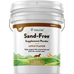 NaturVet Sand-Free Apple Flavor Powder Horse Supplement