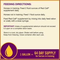 Horse Health Products Red Cell Iron Rich Vitamins & Minerals Liquid Horse Supplement 15 Horse Health Products Red Cell Iron Rich Vitamins & Minerals Liquid Horse Supplement -Horse Supplies Shop 165251 PT8. AC SS1800 V1661829532