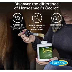 Farnam Horseshoer's Secret Horse Hoof Care Hoof Conditioner 11 Farnam Horseshoer's Secret Horse Hoof Care Hoof Conditioner -Horse Supplies Shop 165286 PT2. AC SS1800 V1685650453