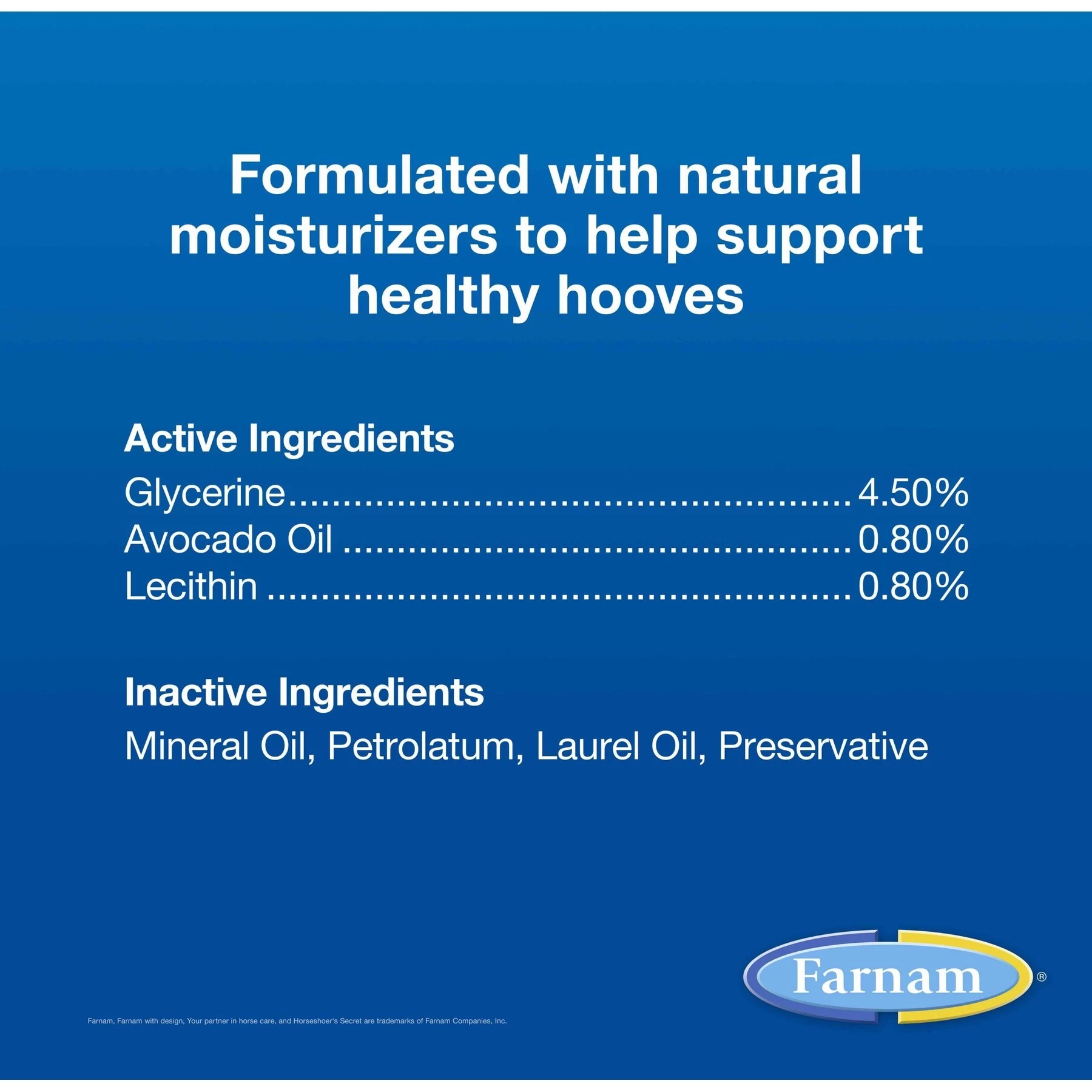 Farnam Horseshoer's Secret Horse Hoof Care Hoof Conditioner 5 Farnam Horseshoer's Secret Horse Hoof Care Hoof Conditioner - Image 5