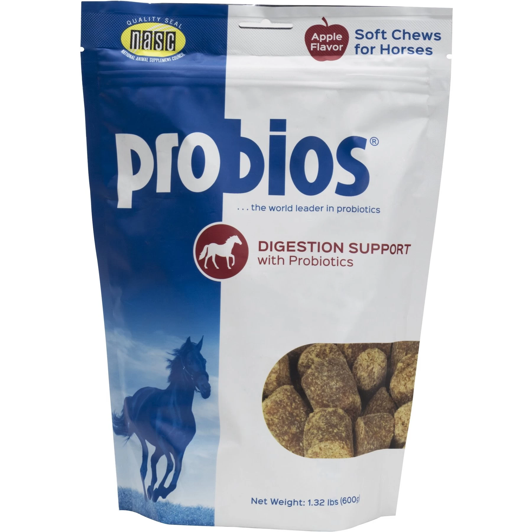 Probios Equine Probiotic Apple Flavor Soft Chew Horse Supplement 1 Probios Equine Probiotic Apple Flavor Soft Chew Horse Supplement