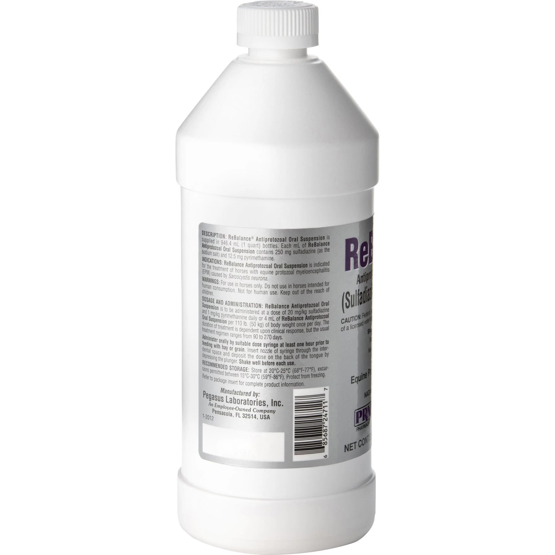 ReBalance (sulfadiazine And Pyrimethamine) Antiprotozoal Oral Suspension For Horses 2 ReBalance (sulfadiazine And Pyrimethamine) Antiprotozoal Oral Suspension For Horses - Image 2
