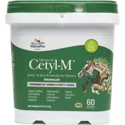 Manna Pro Cetyl-M Joint Support Apple Flavor Granules Horse Supplement