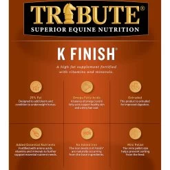 Tribute Equine Nutrition K Finish High Fat Horse Feed 10 Tribute Equine Nutrition K Finish High Fat Horse Feed -Horse Supplies Shop 184980 PT4. AC SS1800 V1682113779