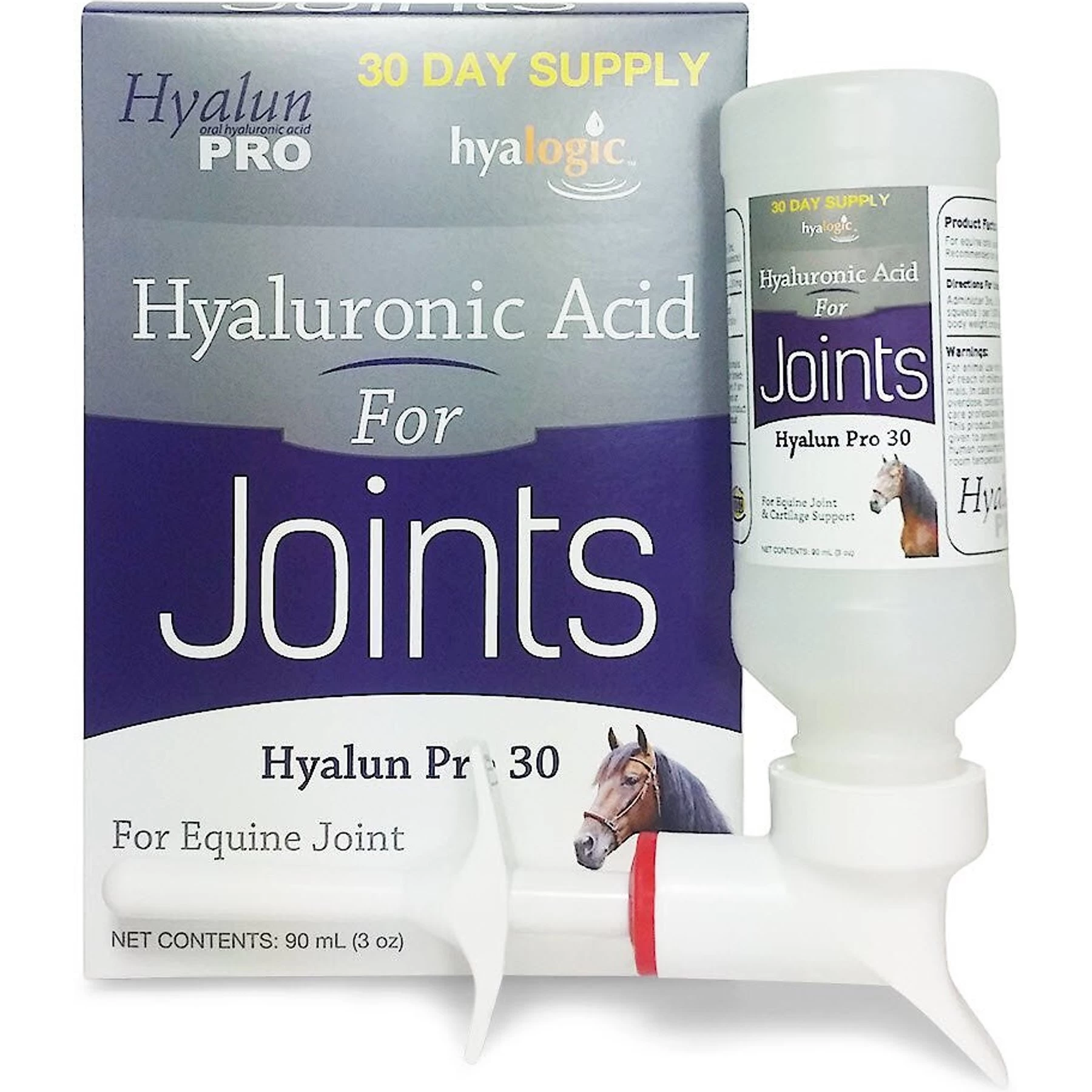 Hyalun Pro Hyaluronic Acid Joint Support Liquid Horse Supplement 1 Hyalun Pro Hyaluronic Acid Joint Support Liquid Horse Supplement