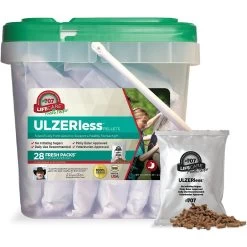 Formula 707 ULZERless Digestive Health Hay Flavor Pellets Horse Supplement, 28 Count