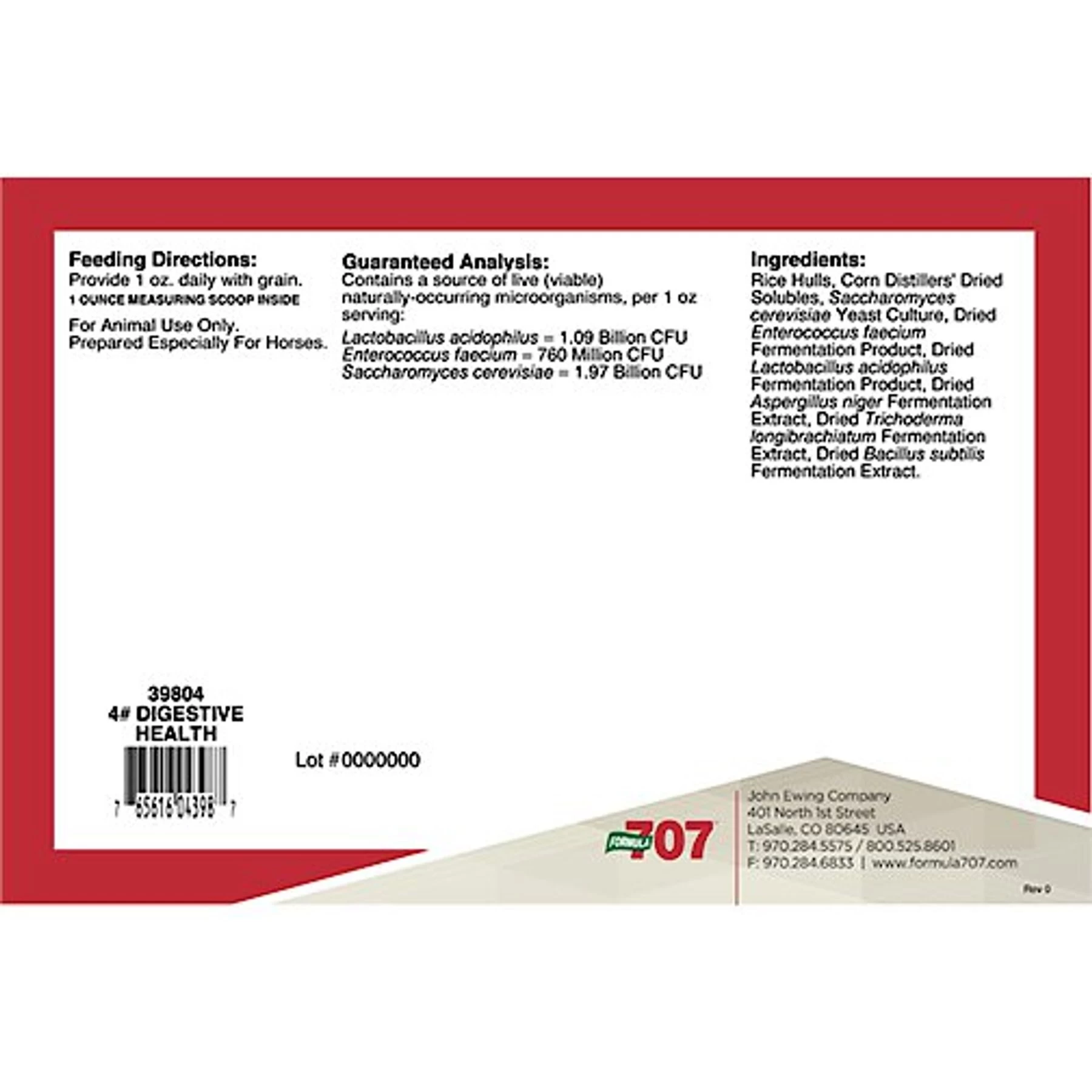 Formula 707 Digestive Health Hay Flavor Pellets Horse Supplement 2 Formula 707 Digestive Health Hay Flavor Pellets Horse Supplement - Image 2