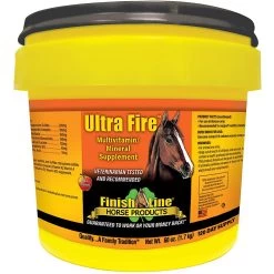 Finish Line Ultra Fire Multivitamin Apple Flavor Powder Horse Supplement