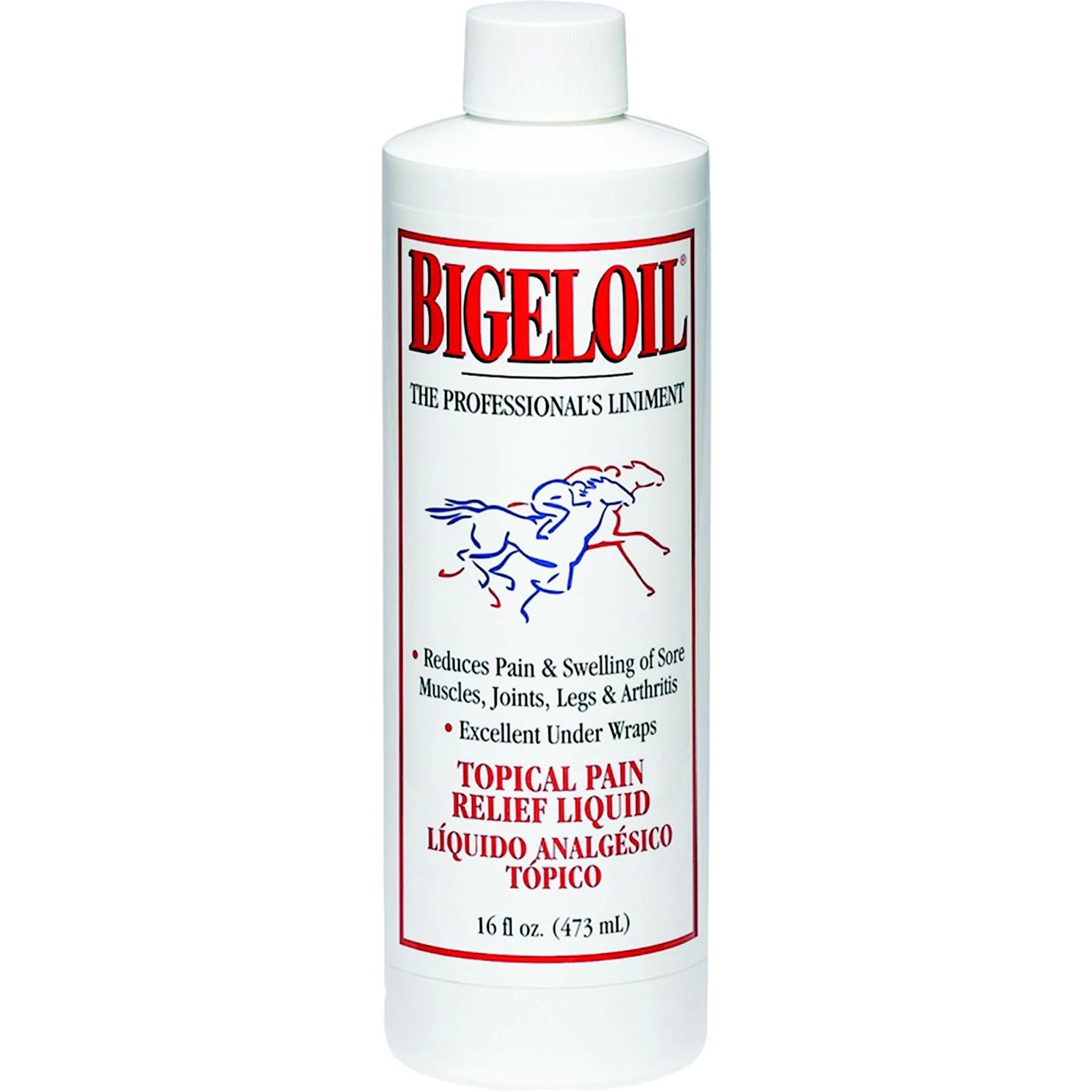Absorbine Bigeloil Sore Muscle & Joint Pain Relief Horse Liniment Liquid 1 Absorbine Bigeloil Sore Muscle & Joint Pain Relief Horse Liniment Liquid