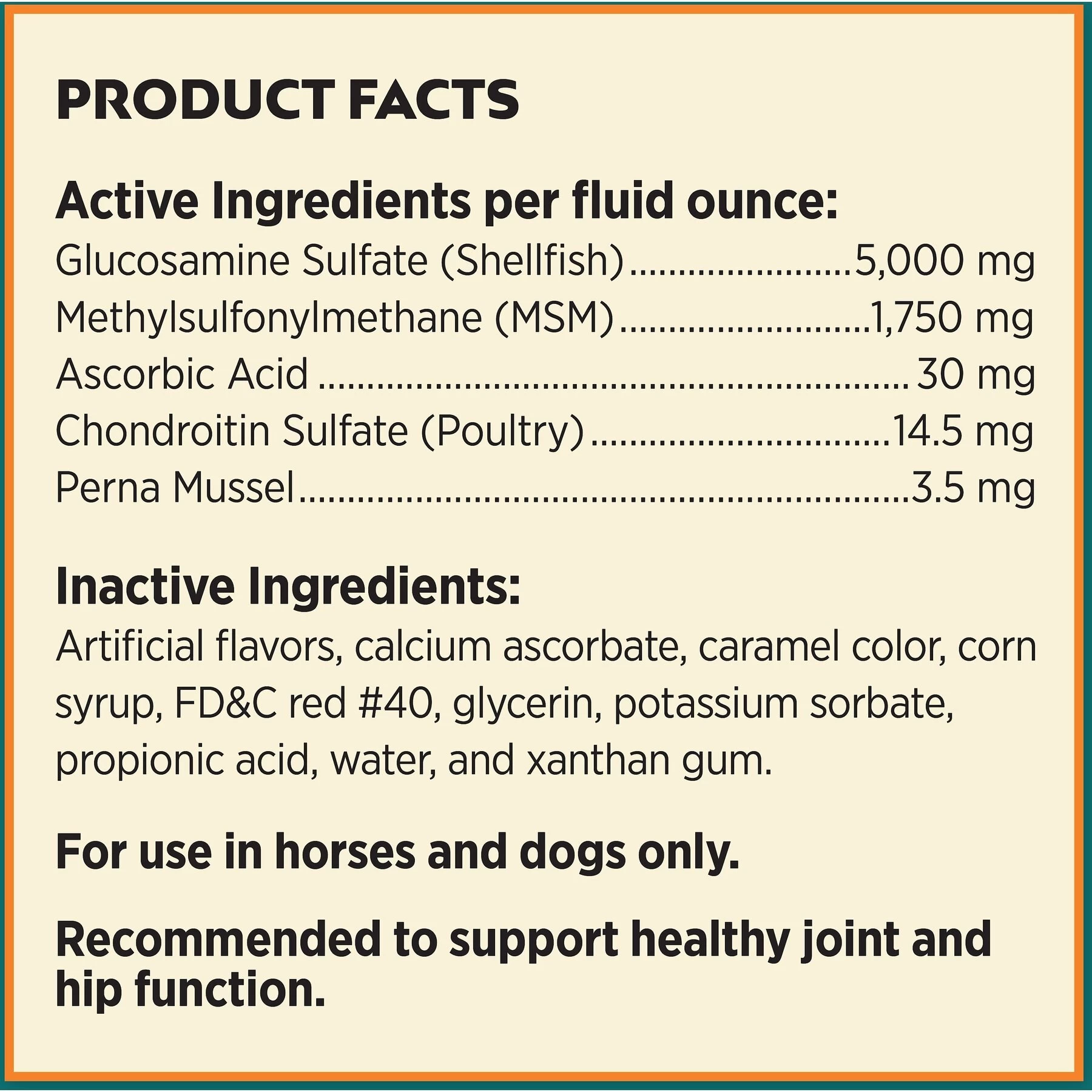 Farnam Next Level Joint Pellets Dog & Horse Supplement, 1.875-lb Jar 5 Farnam Next Level Joint Pellets Dog & Horse Supplement, 1.875-lb Jar - Image 5