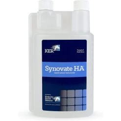 Kentucky Equine Research Synovate HA Sodium Hyaluronate Joint Liquid Horse Supplement, 32-oz Bottle