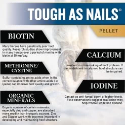 Tribute Equine Nutrition Tough As Nails Hoof Health Pellets Horse Supplement, 11-lb Bag -Horse Supplies Shop 205934 PT3. AC SS1800 V1682113089