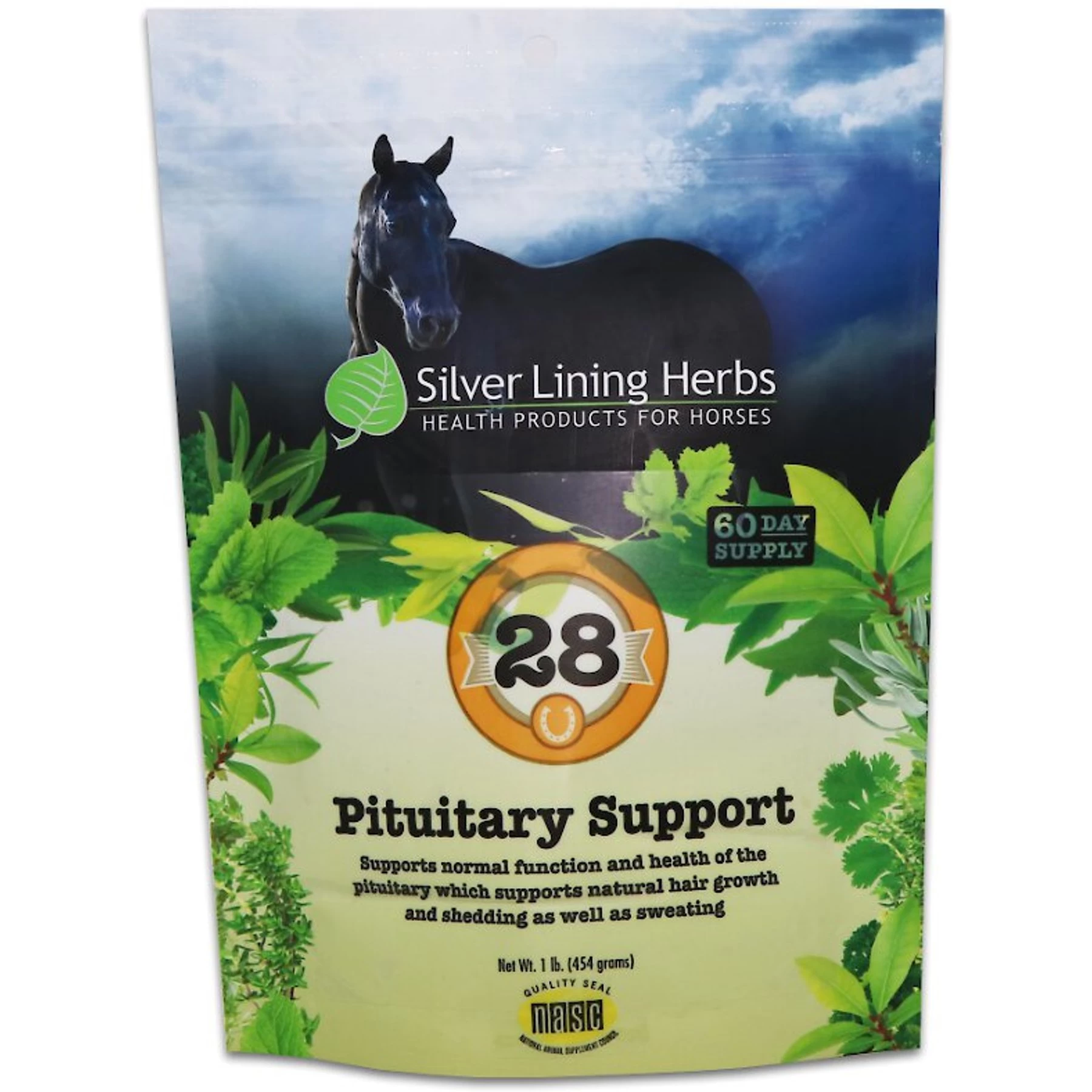 Silver Lining Herbs Pituitary Support Powder Horse Supplement, 1-lb Bag 1 Silver Lining Herbs Pituitary Support Powder Horse Supplement, 1-lb Bag