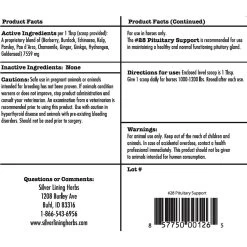 Silver Lining Herbs Pituitary Support Powder Horse Supplement, 1-lb Bag 3 Silver Lining Herbs Pituitary Support Powder Horse Supplement, 1-lb Bag -Horse Supplies Shop 206424 PT2. AC SS1800 V1601607670