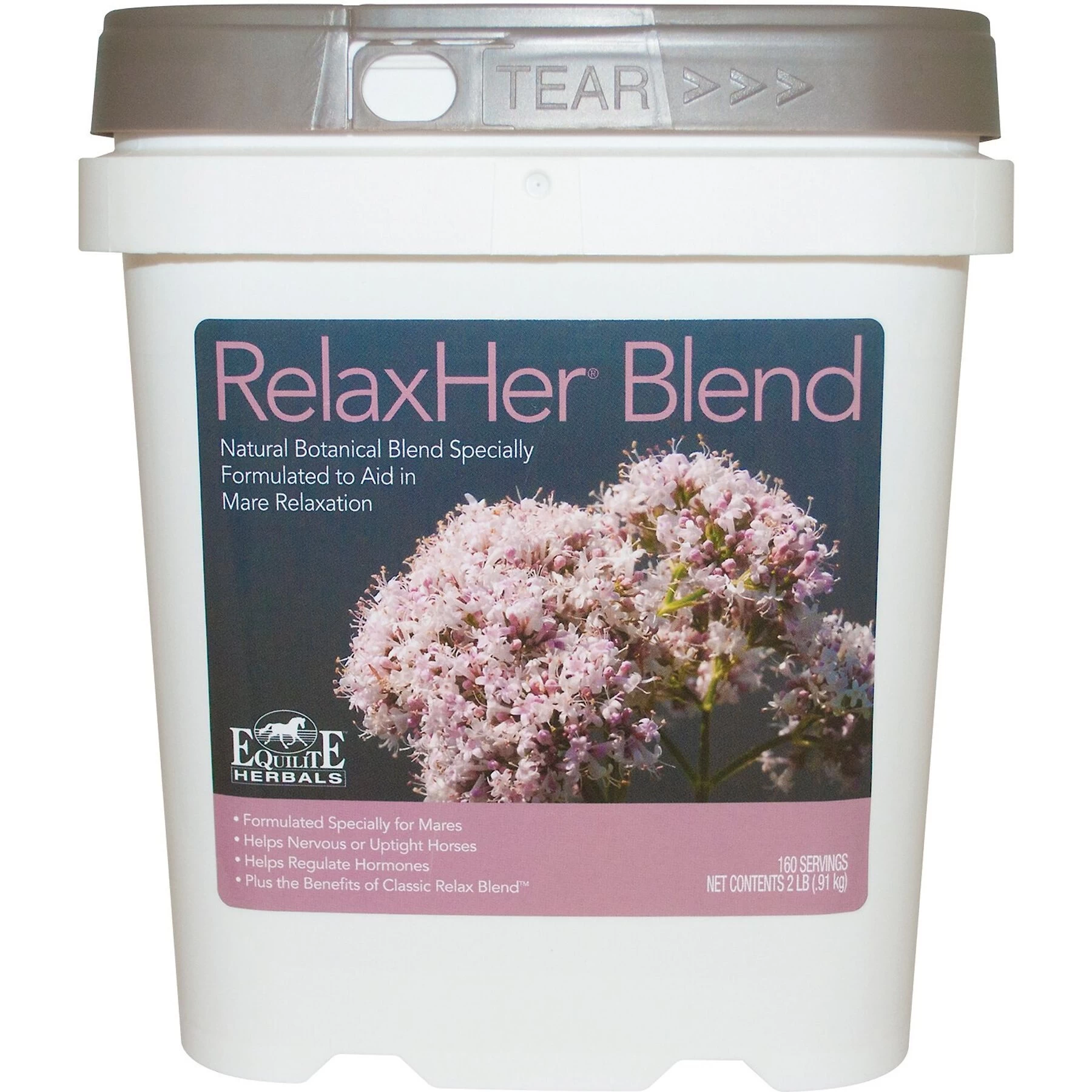 Equilite Herbals RelaxHer Blend Calming Powder Horse Supplement 1 Equilite Herbals RelaxHer Blend Calming Powder Horse Supplement