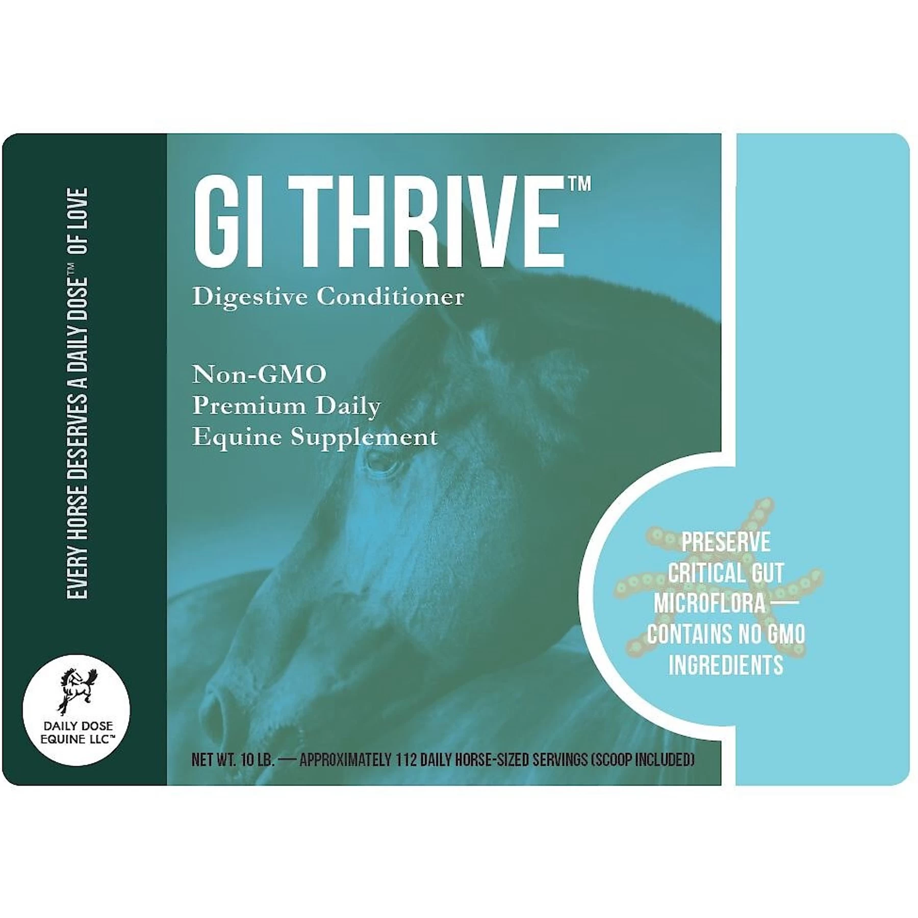 Daily Dose Equine GI Thrive Digestive Conditioner Powder Horse Supplement 2 Daily Dose Equine GI Thrive Digestive Conditioner Powder Horse Supplement - Image 2