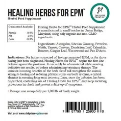 Daily Dose Equine Healing Herbs For EPM Powder Horse Supplement, 3.2-lb Bucket -Horse Supplies Shop 208404 PT2. AC SS1800 V1595256354