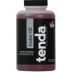 Tenda Cedar Oil Wood & Leather Preservative, 16-oz Jar