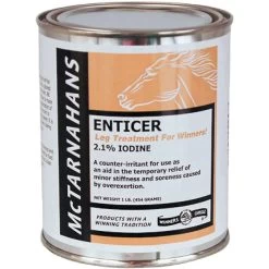 McTarnahans Enticer Leg Treatment Horse Liniment, 1-lb Bucket
