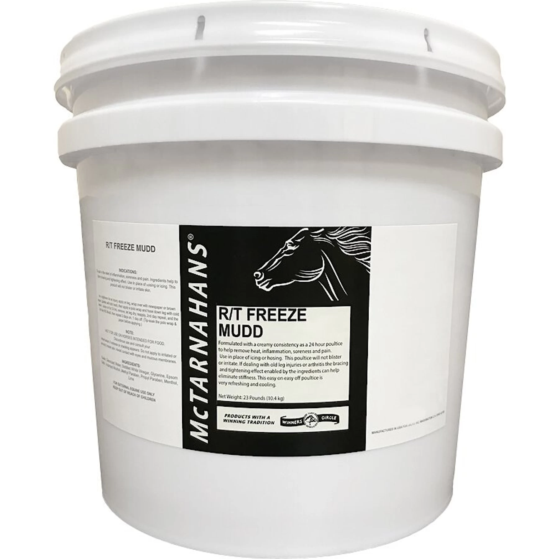 McTarnahans R/T Freeze Mudd Horse Poultice, 23-lb Bucket 1 McTarnahans R/T Freeze Mudd Horse Poultice, 23-lb Bucket