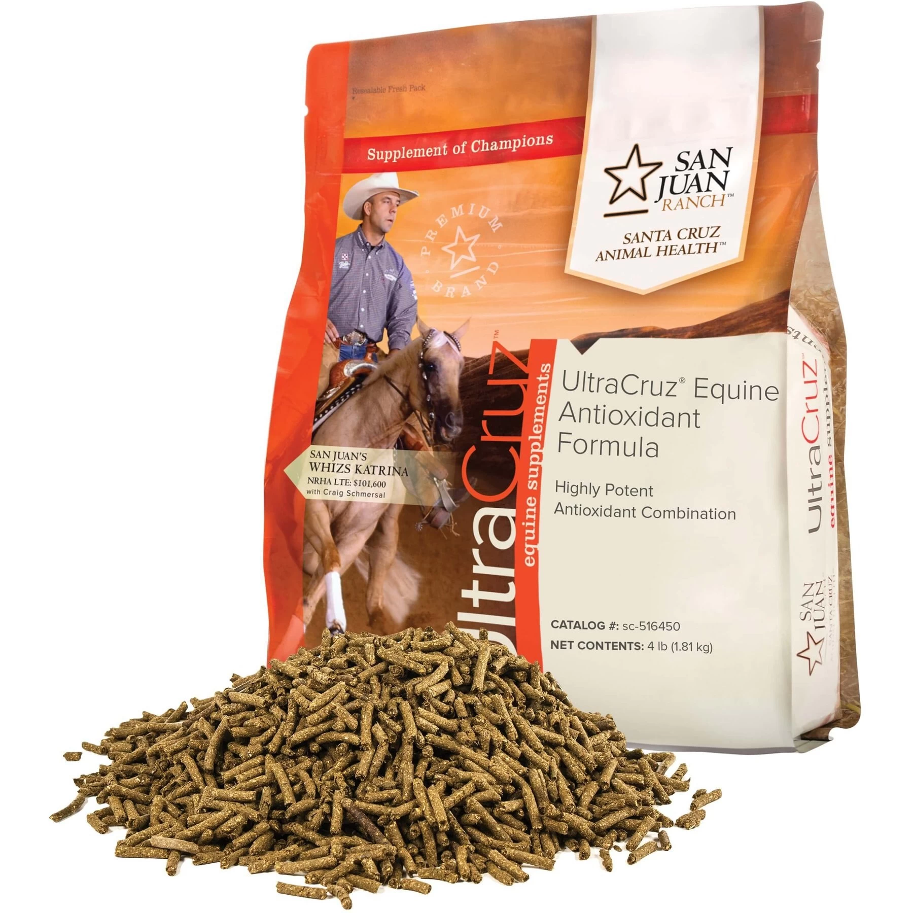 UltraCruz Antioxidant Formula Immune Support Powder Horse Supplement 4 UltraCruz Antioxidant Formula Immune Support Powder Horse Supplement - Image 4