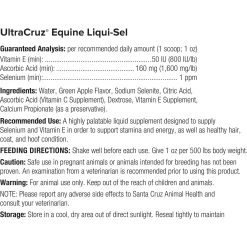 UltraCruz Liqui-Sel Recovery Liquid Horse Supplement, 1-gal Bottle -Horse Supplies Shop 211070 PT3. AC SS1800 V1701362446