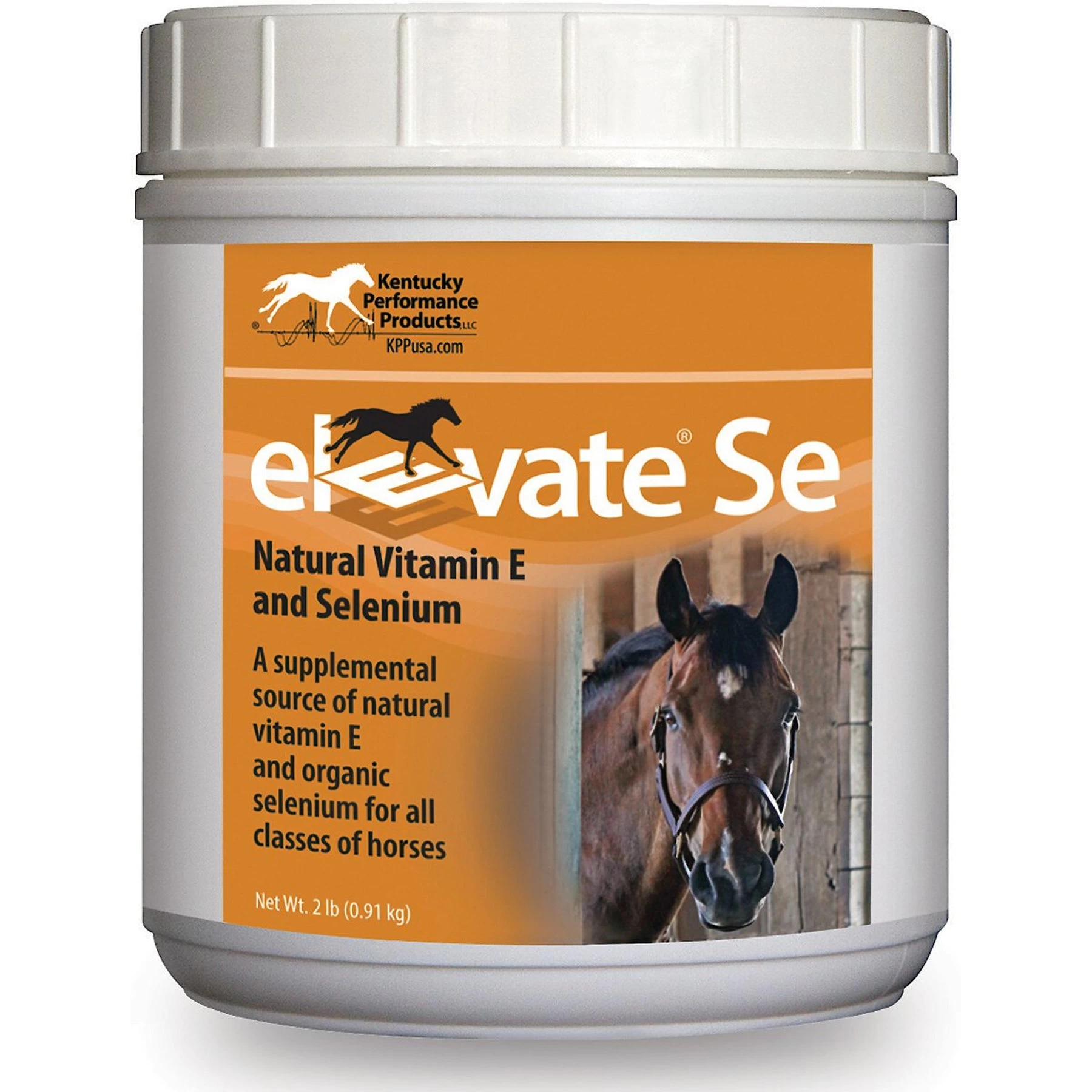 Kentucky Performance Products Elevate Se Vitamin E & Selenium Powder Horse Supplement, 2-lb Jar 1 Kentucky Performance Products Elevate Se Vitamin E & Selenium Powder Horse Supplement, 2-lb Jar