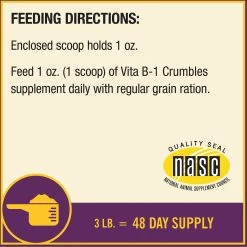 Horse Health Products Vita B-1 Crumbles For Optimal Muscle & Metabolism Support Horse Supplement 14 Horse Health Products Vita B-1 Crumbles For Optimal Muscle & Metabolism Support Horse Supplement -Horse Supplies Shop 227054 pt7. AC SS1800 V1584471091
