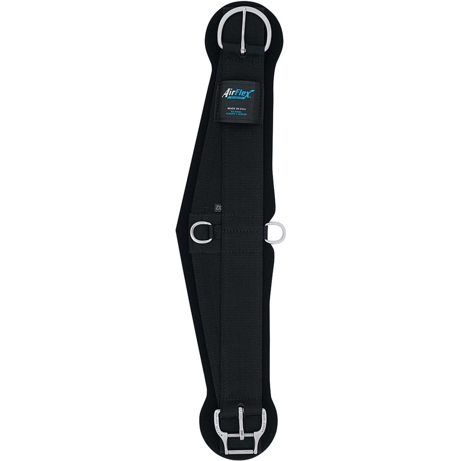 Weaver Leather AirFlex Roper Cinch & Roll Snug Horse Cinch Buckle 1 Weaver Leather AirFlex Roper Cinch & Roll Snug Horse Cinch Buckle