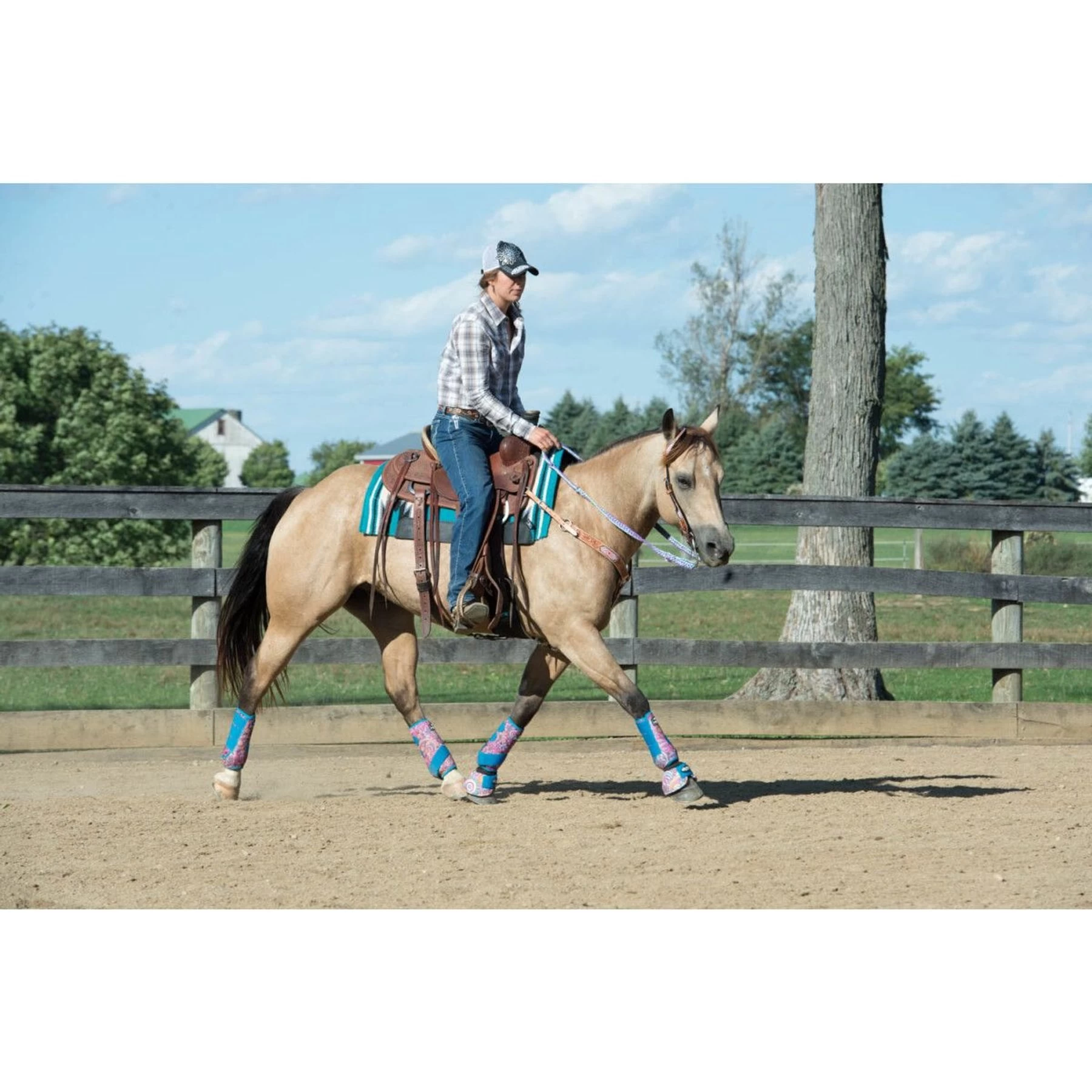 Weaver Leather AirFlex Roper Cinch & Roll Snug Horse Cinch Buckle 6 Weaver Leather AirFlex Roper Cinch & Roll Snug Horse Cinch Buckle - Image 6