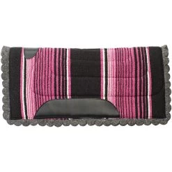 Weaver Leather Economy Scalloped Felt Lined Navajo Horse Saddle Pad