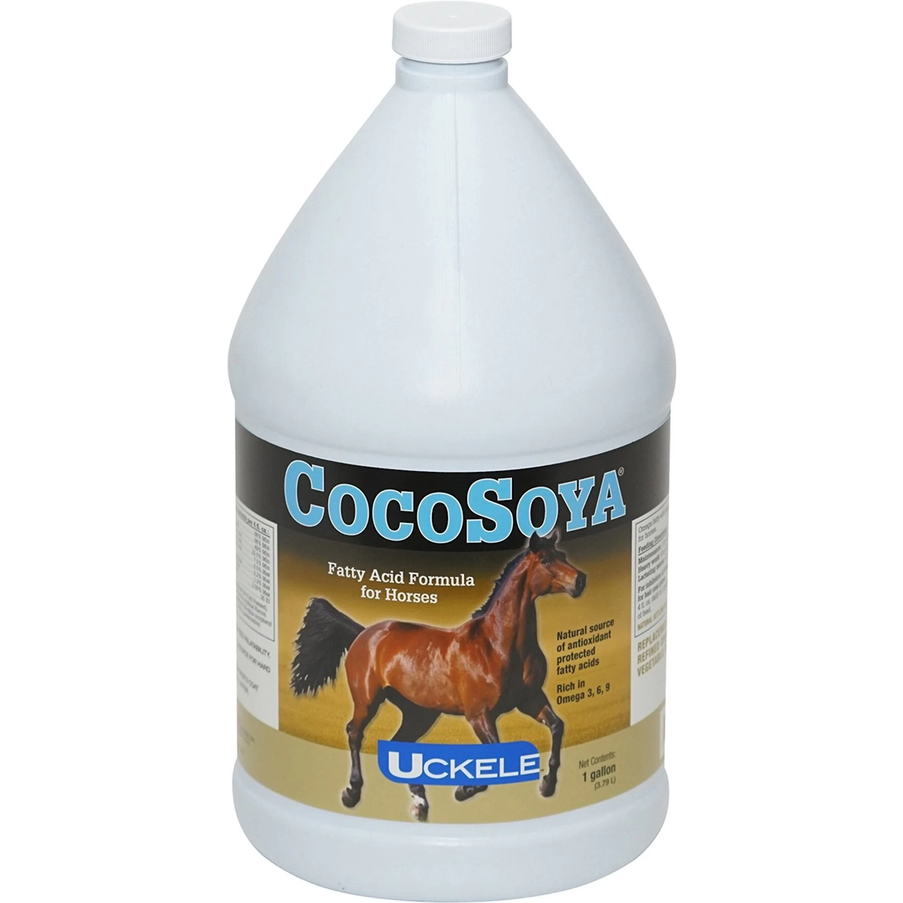Uckele CocoSoya Fatty Acid Formula Liquid Horse Supplement 1 Uckele CocoSoya Fatty Acid Formula Liquid Horse Supplement