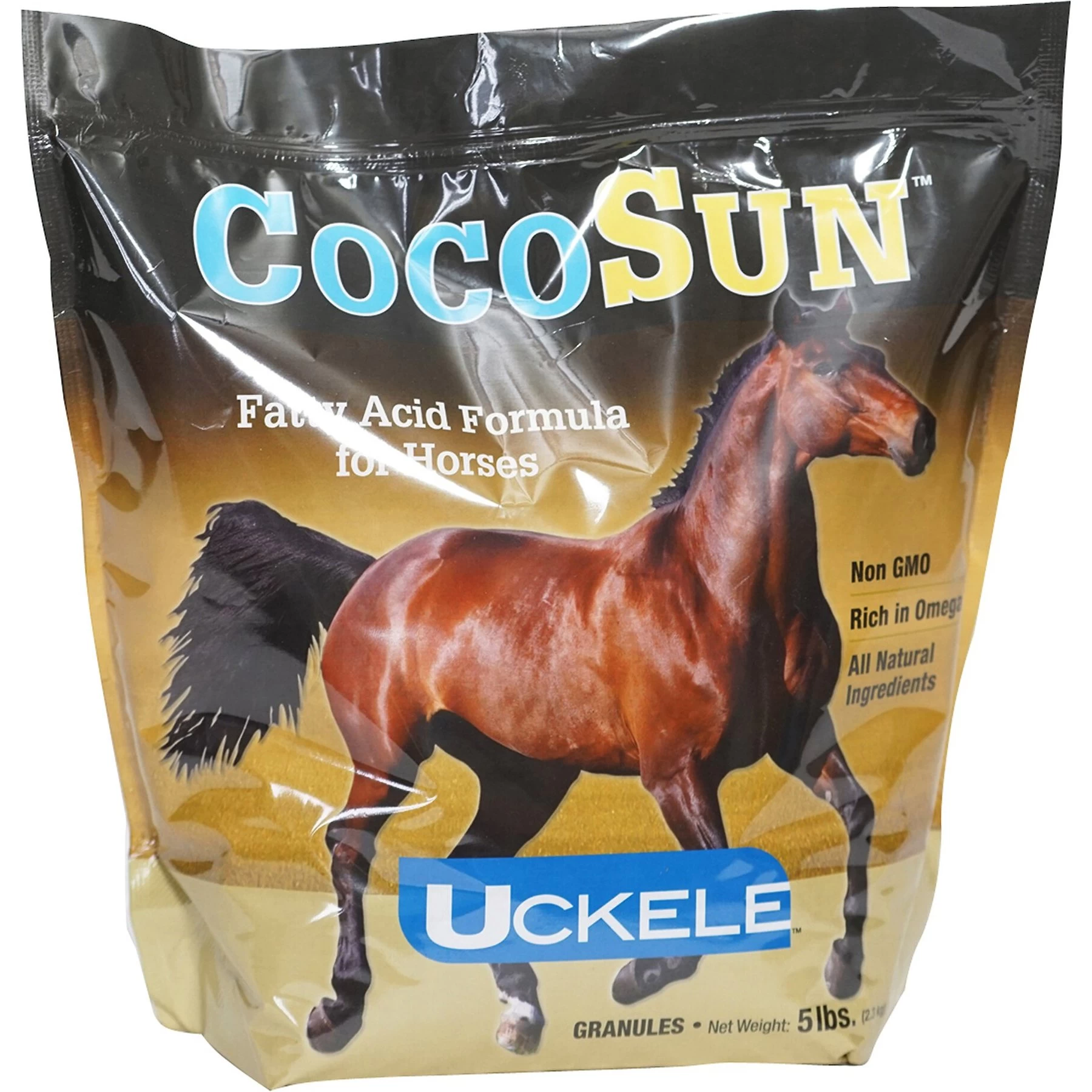 Uckele CocoSun Fatty Acid Formula Powder Horse Supplement, 5-lb Bag 1 Uckele CocoSun Fatty Acid Formula Powder Horse Supplement, 5-lb Bag