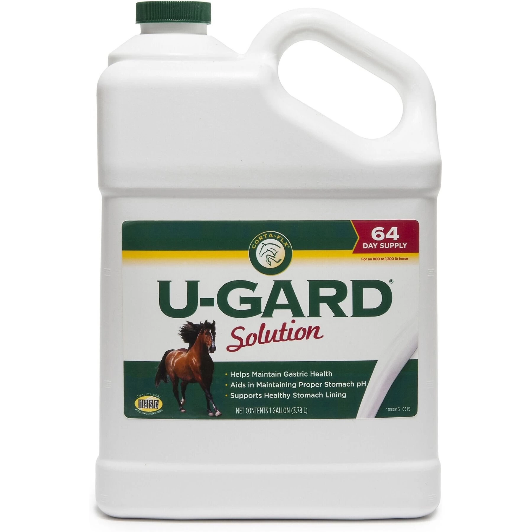 Corta-Flx U-GARD Solution Gastric Health Support Horse Supplement, 1-gal Bottle 1 Corta-Flx U-GARD Solution Gastric Health Support Horse Supplement, 1-gal Bottle