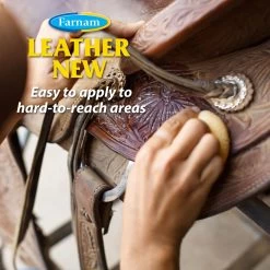 Farnam Leather New Foam Easy-Polishing Horse Saddle Soap, 7-oz Bottle -Horse Supplies Shop 235177 PT2. AC SS1800 V1659969392