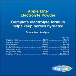 Farnam Apple Elite Electrolyte Granules Apple Flavor Horse Supplement, 20-lb Tub -Horse Supplies Shop 235239 PT4. AC SS1800 V1692210481
