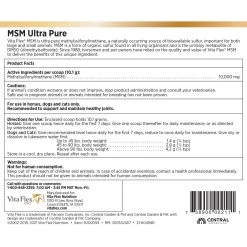 Vita Flex Pro MSM Ultra Pure Joint Support Powder Dog, Cat & Horse Supplement, 10-lb Bucket -Horse Supplies Shop 236258 PT5. AC SS1800 V1659968907