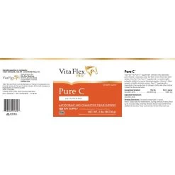 Vita Flex Pro Pure C Premium Vitamin C Powder Horse Supplement, 2-lb Jar -Horse Supplies Shop 236260 PT2. AC SS1800 V1659969269