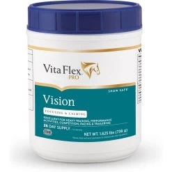 Vita Flex Pro Vision Focusing & Calming Pellets Horse Supplement, 1.625-lb Jar