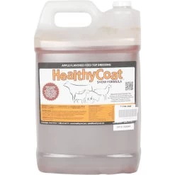 Healthy Coat Apple Flavored Feed Top Dressing Liquid Horse Supplement